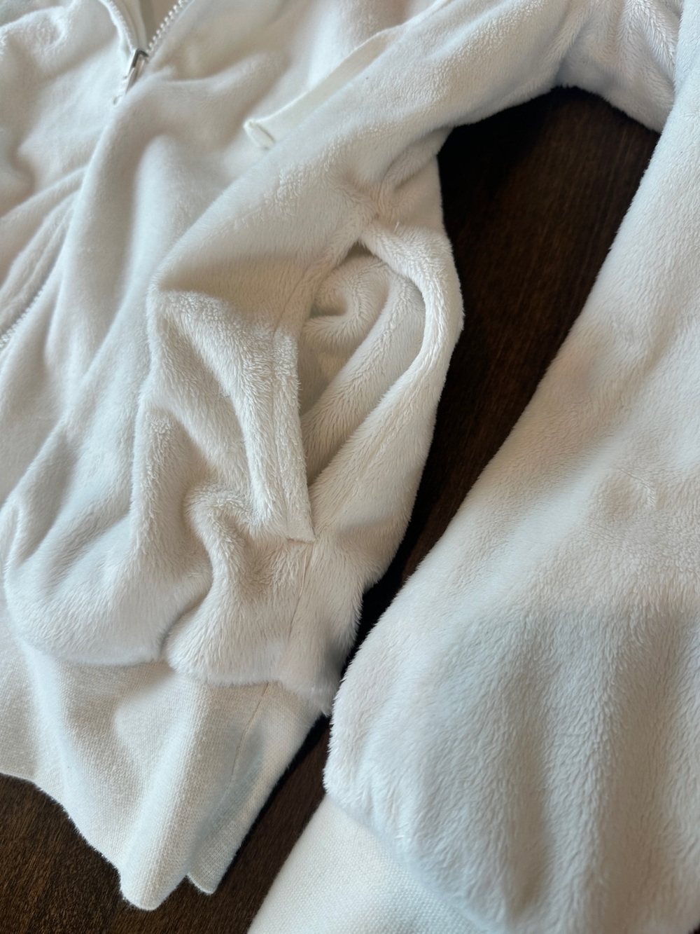 North Face Women’s Reversible Full-Zip Hoodie/Jacket Size Small White - Picture 5 of 9